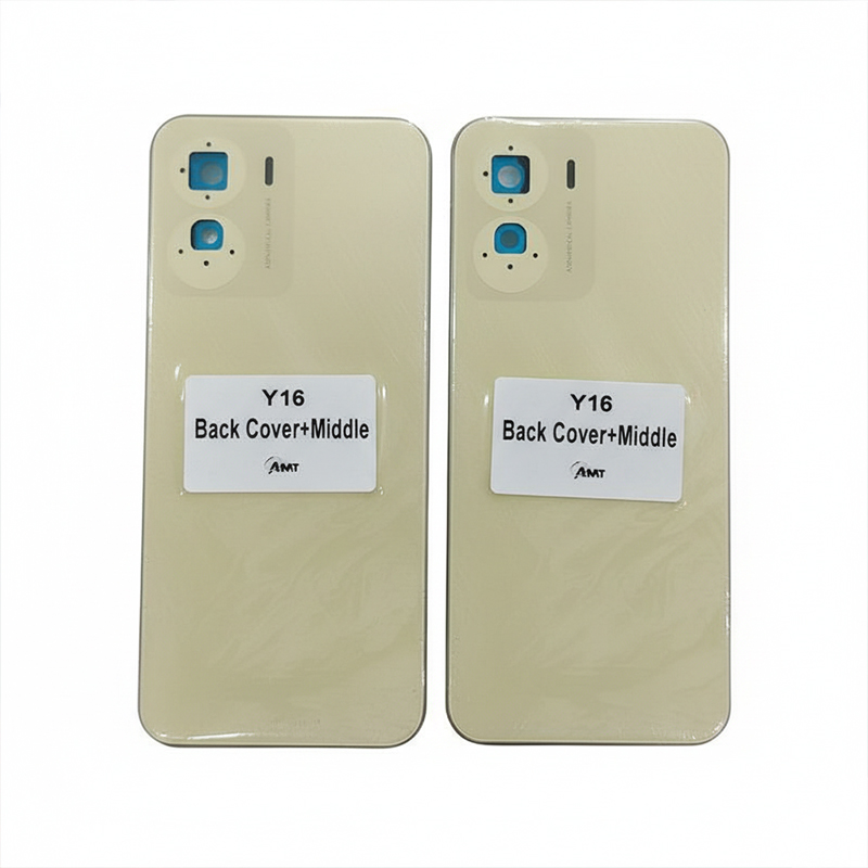 Picture of Replacement Backshell Panel+ midel frame for vivo Y16 Battery Back Door Back panel