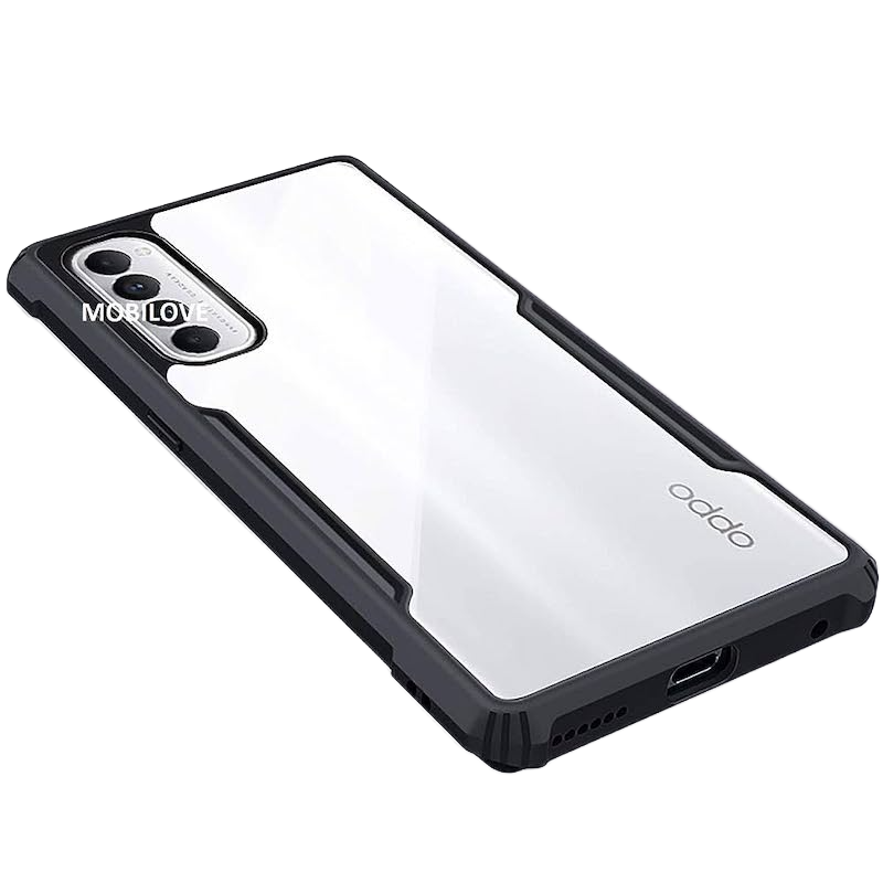 Picture of Xundd Case For Oppo Reno 4 Pro  Case Unique Shockproof Transparent Phone Cover - Phone Back Cover
