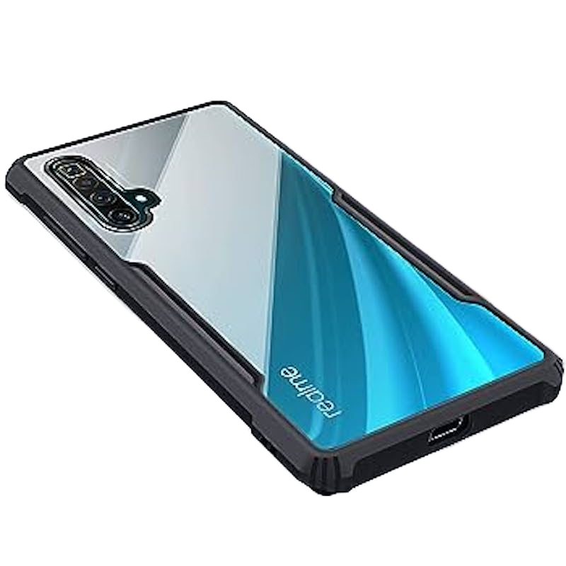 Picture of Xundd Case For Realme 5 Pro Case Unique Shockproof Transparent Phone Cover - Phone Back Cover Case Unique Shockproof Transparent Phone Cover - Phone Back Cove