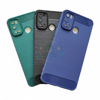 Picture of For Walton Primo S8 Mini Silicone Back Cover With Carbon Fiber Texture Case 2023