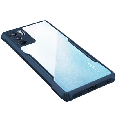 Picture of Xundd For Oppo Reno6 5G  Transparent Silica Gel Matte ShockProof Slim Thin Back Cover Phone Case