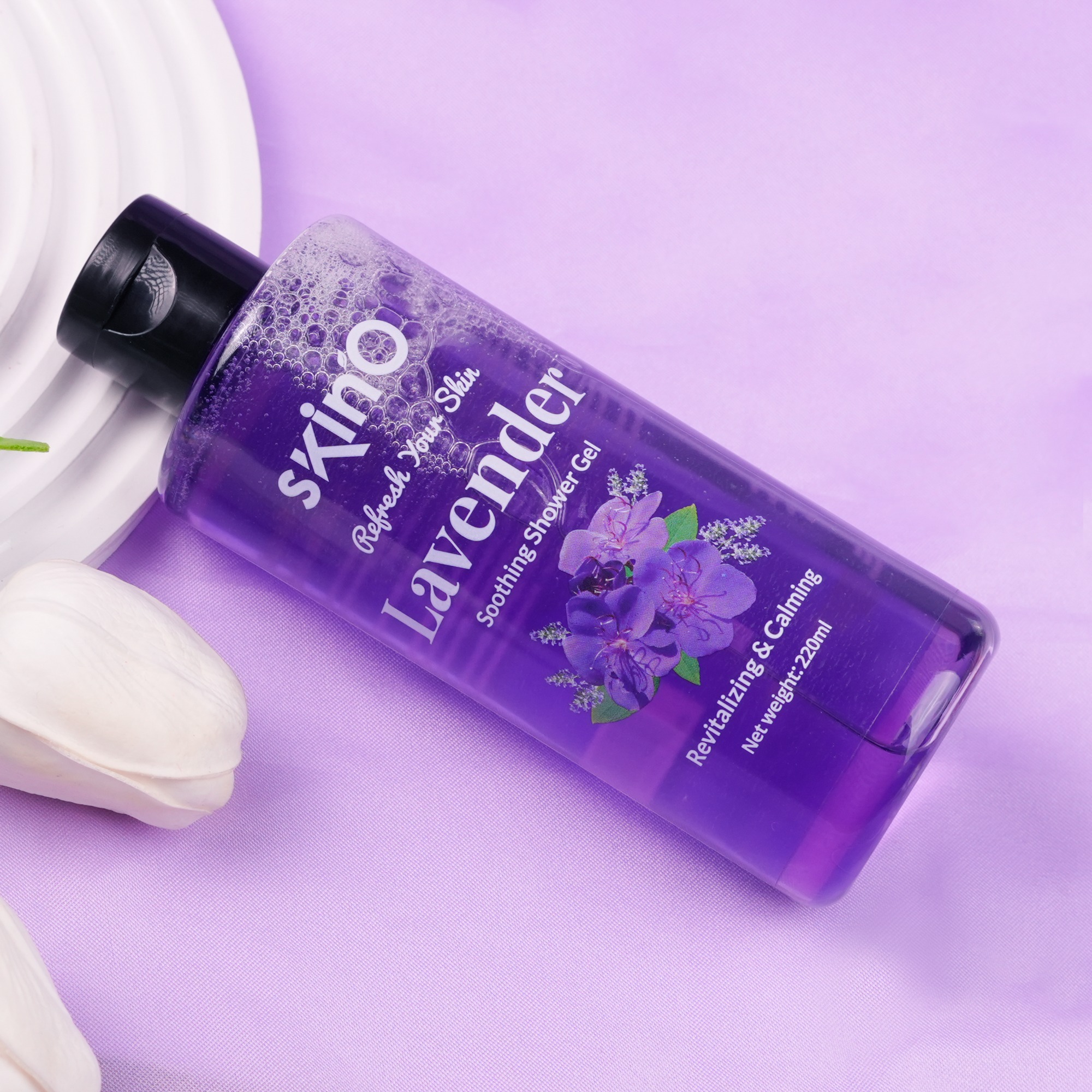 Picture of skinO Lavender Soothing Shower Gel 220ml