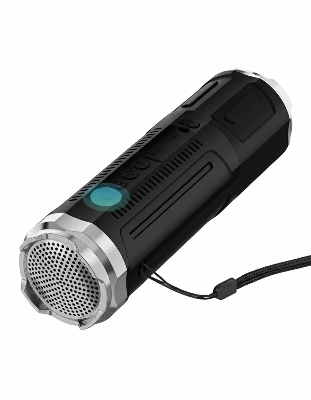 Picture of Portable Bluetooth Speaker With Zoomable Flashlight - 4 Dimming Modes FM Radio Long Lasting Life Picture of Portable Bluetooth Speaker With Zoomable Flashlight - 4 Dimming Modes FM Radio Long Lasting Life