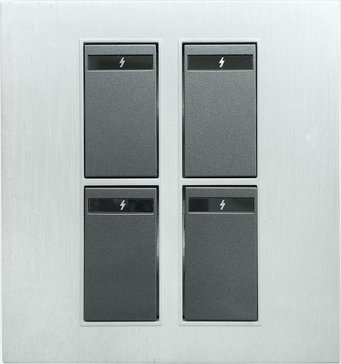 Picture of Blaze Crown-4 Gang 1 Way Switch Picture of Blaze Crown-4 Gang 1 Way Switch