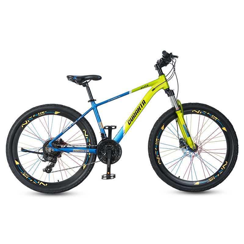 Picture of Duranta Alloy 24- Speed Elite 26 inch Green & Blue Bicycle