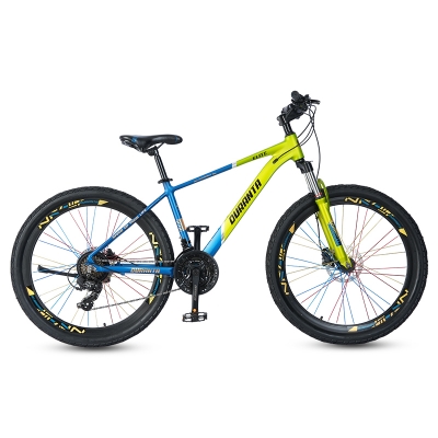 Picture of Duranta Alloy 24- Speed Elite 26 inch Green & Blue Bicycle