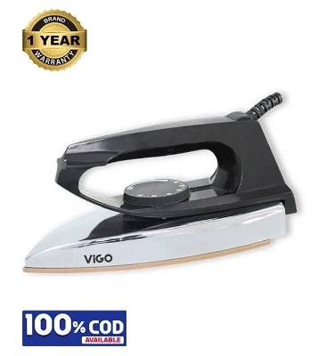 Picture of ViGO Heavy Electric Iron 1200W Overheat Protection VIG-DEI-004 Picture of ViGO Heavy Electric Iron 1200W Overheat Protection VIG-DEI-004