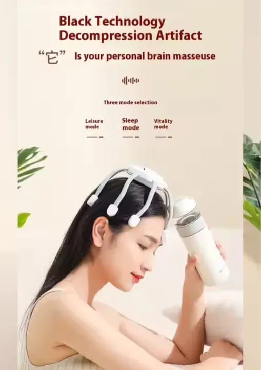 Electric Head Massager – Stress Relief & Relaxation Tool