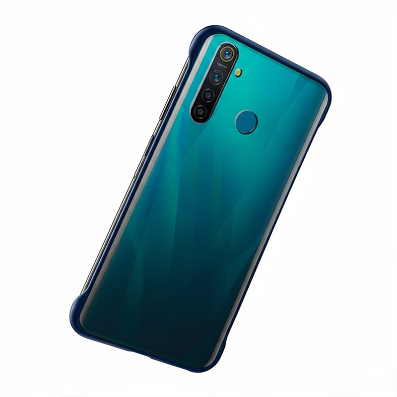 Realme 5 / Realme 5i / Realme 5S Frameless Matte Transparent Back Cover without ring Tech Toolsonline shop bangladeshothoba.com