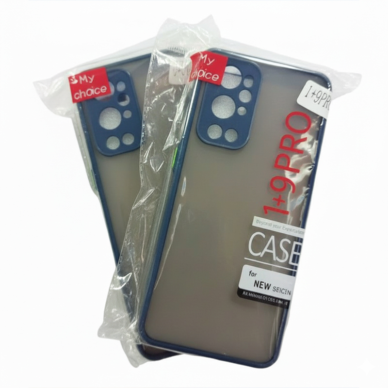 One Plus 9 pro  Protection Case Matt Black Translucent Cover With Camera Protection - Phone Back Cover Tech Toolsonline shop bangladeshothoba.com