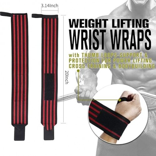 Picture of Wrist Wraps for Weight Lifting Wrist Support 1pc