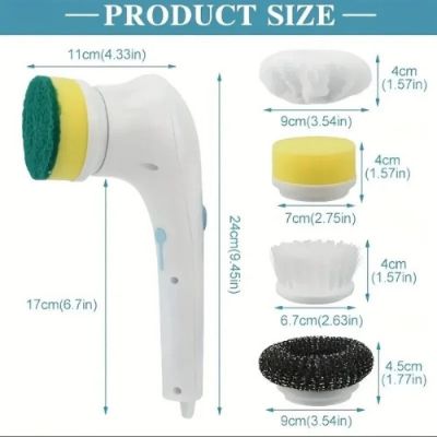 Picture of 5 in 1 Electric Cleaning Brush