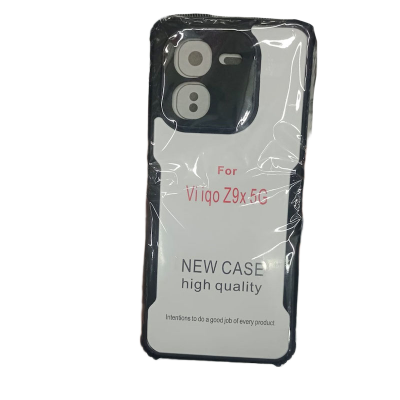 Picture of Xundd Back Cover for Vivo iQOO Z9x 5G Transparent Hybrid Hard PC Back Bumper