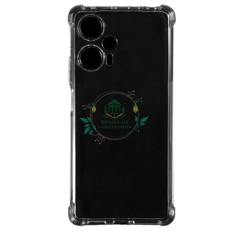 Picture of Transparent back cover For Xiaomi Redmi Note 12 Turbo / Xiaomi Poco F5 5G Luxury transparent Protect Back Cover Soft Case