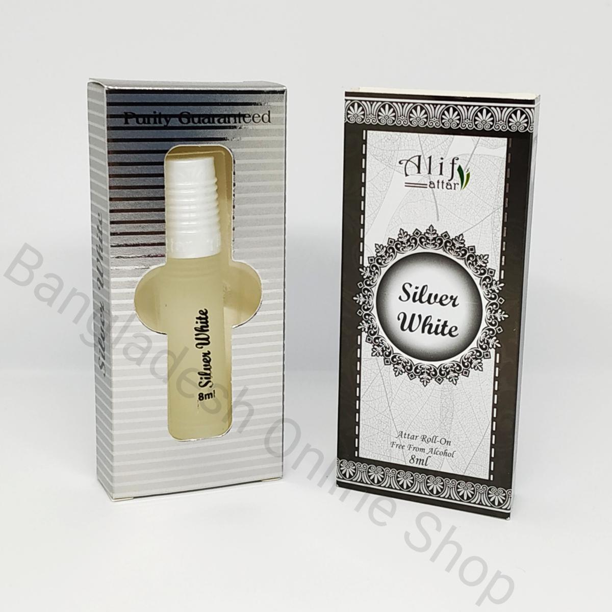 Picture of Alif Silver white  Attar For Men(হালাল) - 8ML