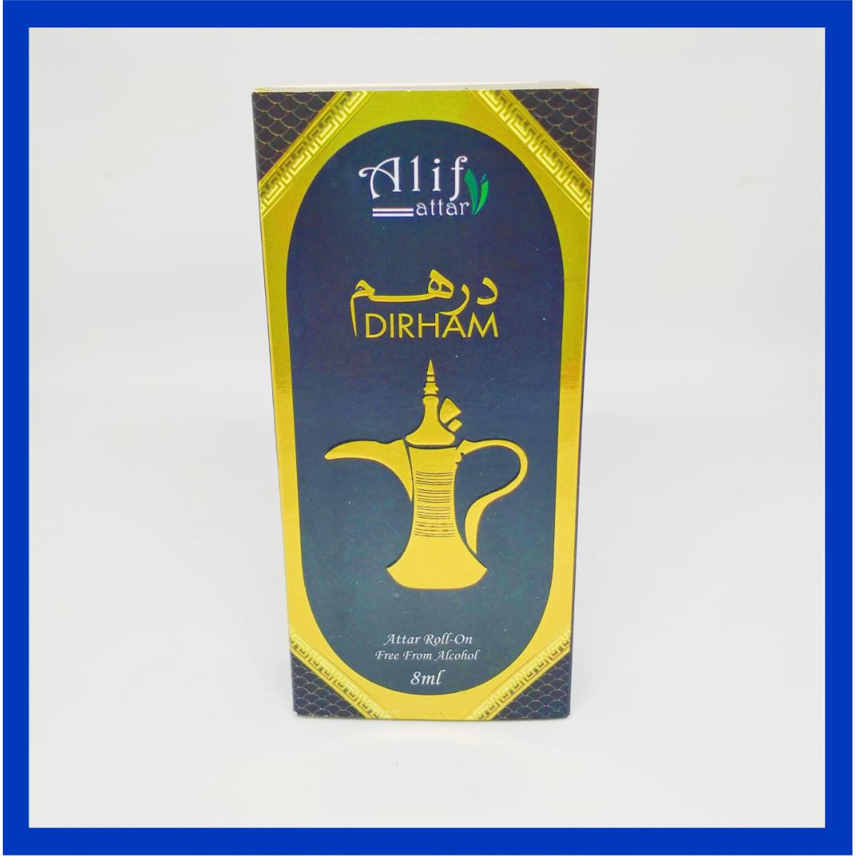 Picture of Alif DirhaM Premium Attar ( Halal ) -8ml