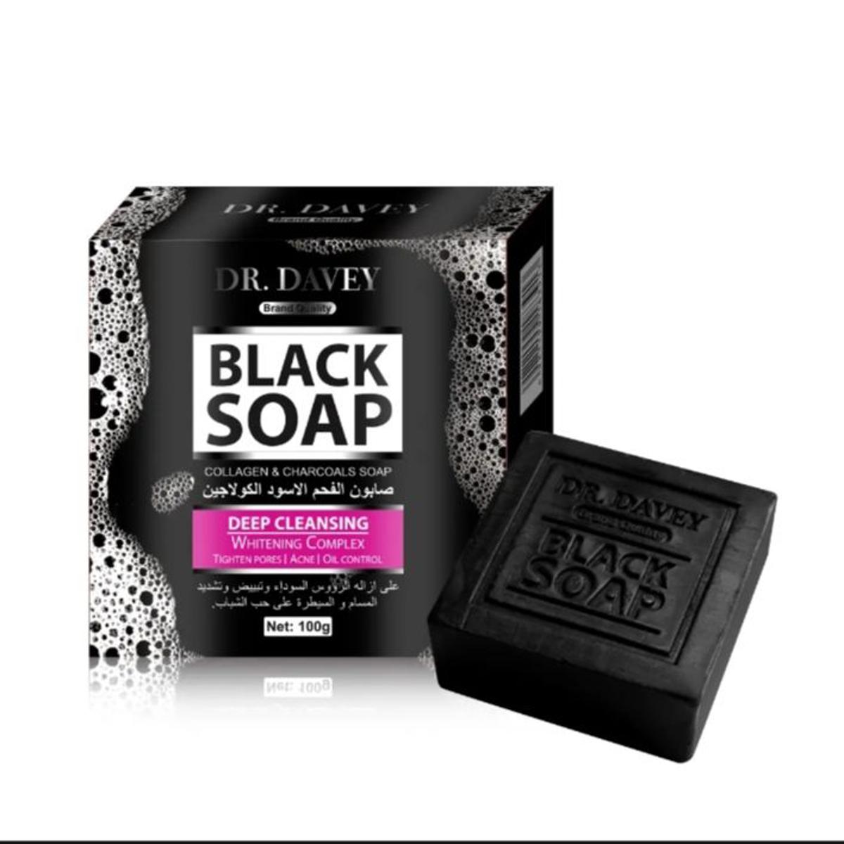 Picture of Davey Black Soape - 100gm Oily Control Acne care Deep Cleaning