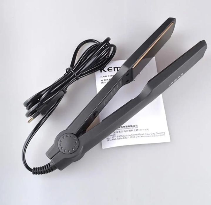 Picture of Hair Straightener KM-329 - Black
