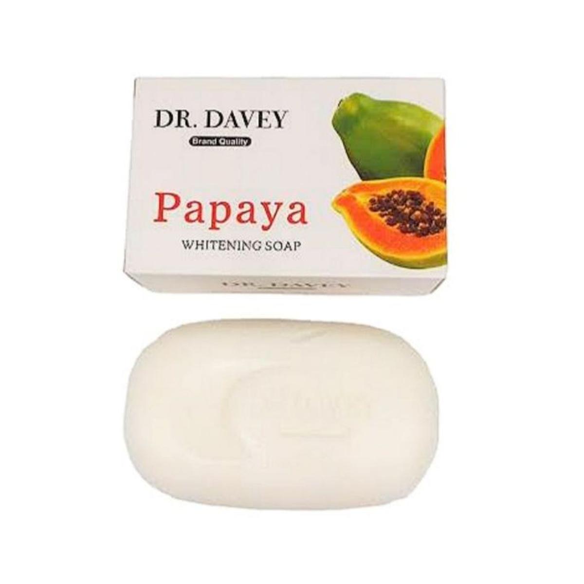 Picture of Papaya Soap Dr Davey For Rough Skin