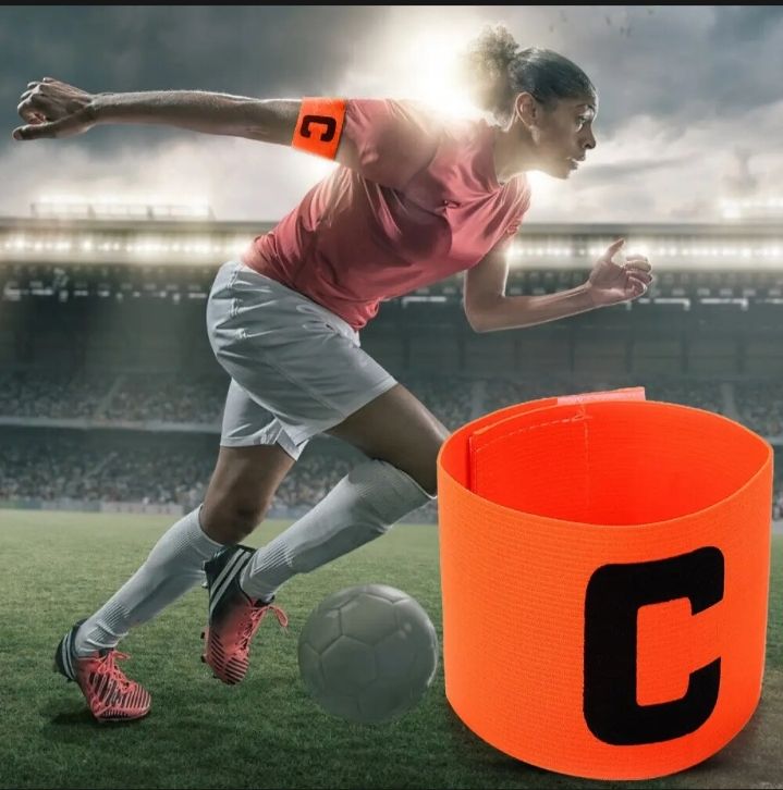 Picture of Professional Soccer Captain Armband - Football Captain Badge In Multicolor - Essential Gear For Team Sports