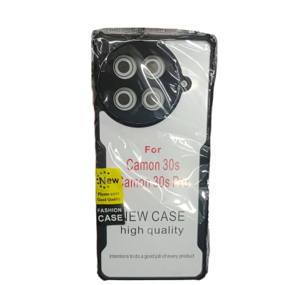 Picture of Xundd Back Cover for Tecno Camon 30S / Tecno Camon 30S pro Transparent Hybrid Hard PC Back Bumper