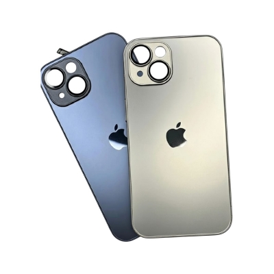 Picture of AG Glass Case With Apple Logo Case for Iphone 15+ | Iphone 15 Plus