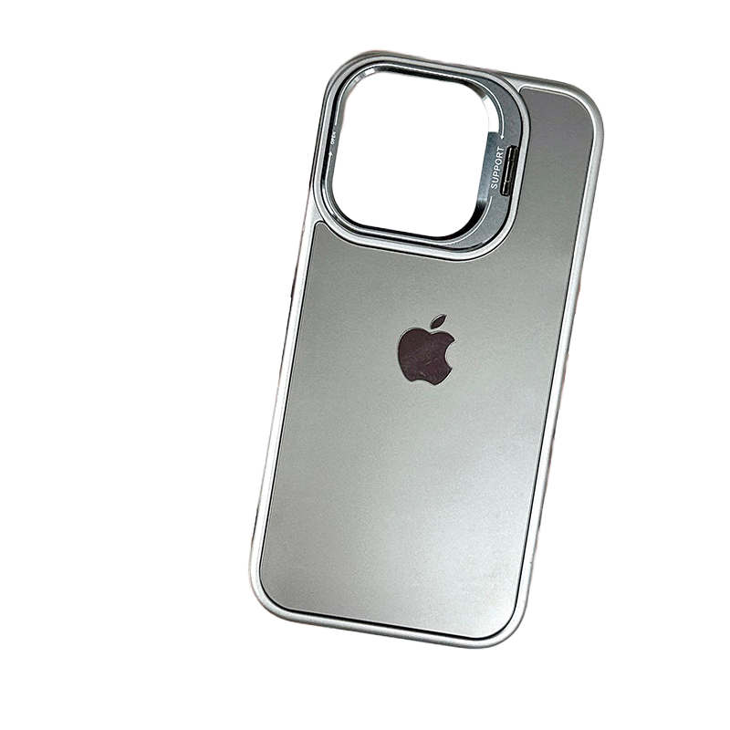 Picture of iPhone 14 Series New Matte Camera Stand Case for ✔ iPhone 14 ✔ iPhone 14 Plus ✔ iPhone 14 Pro ✔ iPhone 14 Pro Max back cover