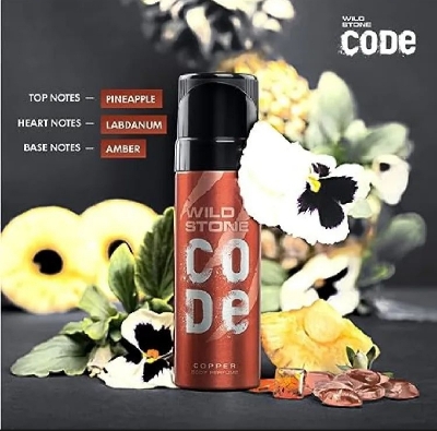 Picture of International Product Wild Stone - Code Copper No Gas Body Spray for Men, Long Lasting Energetic Fragrance 120ml