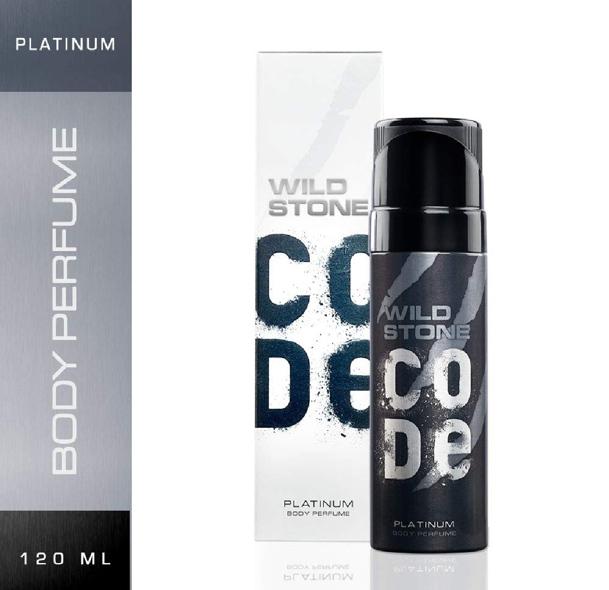 Picture of Wild Stone Code Platinum Deodorant Body Spray - For Men - 120ml