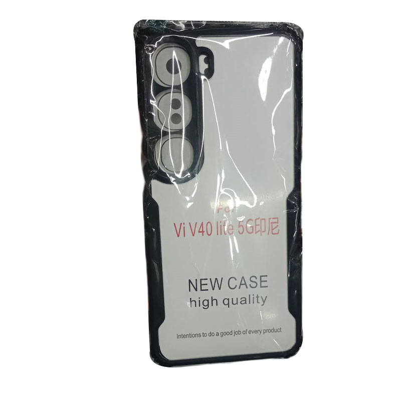 Picture of Xundd Back Cover for vivo v40 lite 5g Transparent Hybrid Hard PC Back Bumper