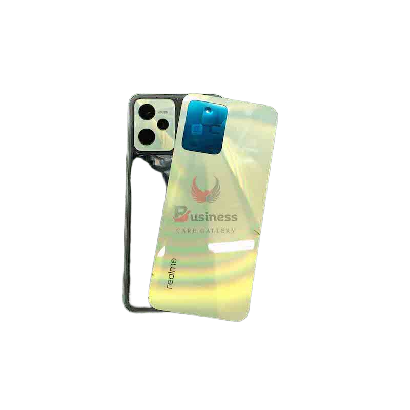 Picture of Replacement Backshell Panel + midel frame for Realme C35 Edition Battery Back Door Back panel