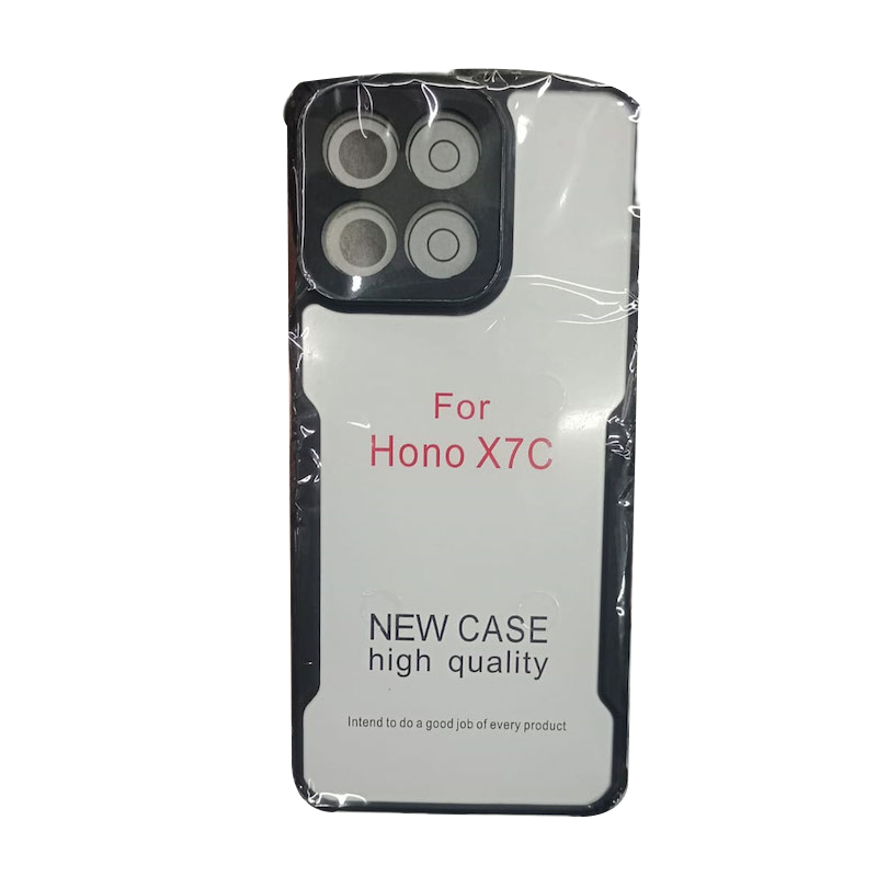Picture of Xundd Back Cover for Honor X7c Transparent Hybrid Hard PC Back Bumper