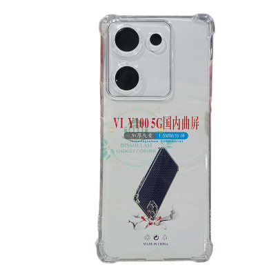 Picture of Transparent back cover For Vivo Y100 5G ( Chaina) back cover Luxury transparent Protect Back Cover Soft Case