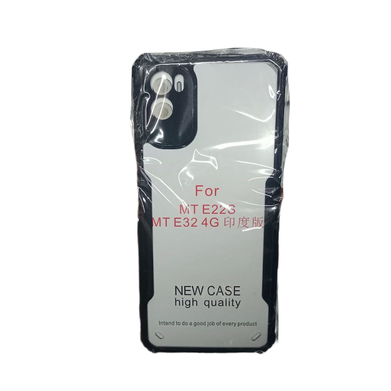 Picture of Xundd Back Cover for Motorola Moto E22s / Motorola Moto E32 4g Transparent Hybrid Hard PC Back Bumper