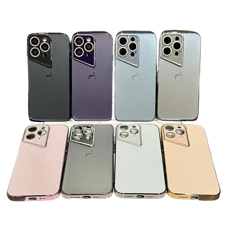 Picture of V VOLT Compatible with iPhone 12 pro max Case with Nano Lens Glass Fiber Phone Case, Premium Porsche Design, Prismatic Lens, Soft Unbreakable Edge, Shock Absorption Cover for Camera Drop Protection