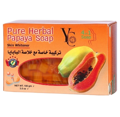 Picture of Ycpeur Harbal Papaya Soap - 100gm (Thailand)