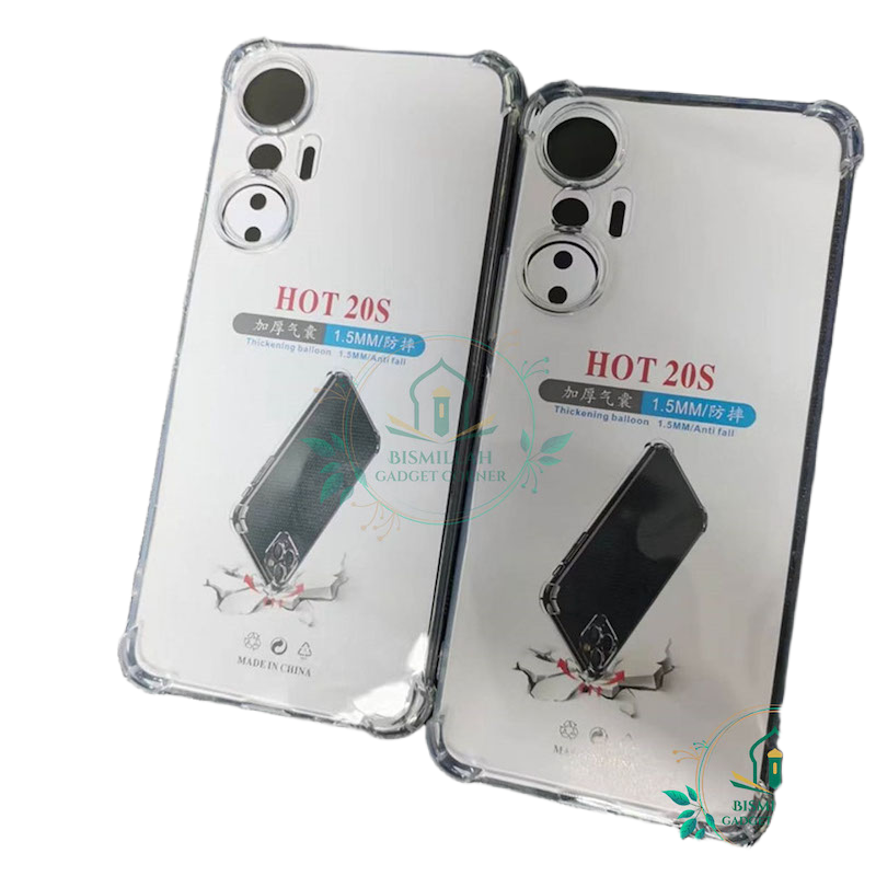 Picture of Transparent back cover For Infinix Hot 20s Luxury transparent Protect Back Cover Soft Case