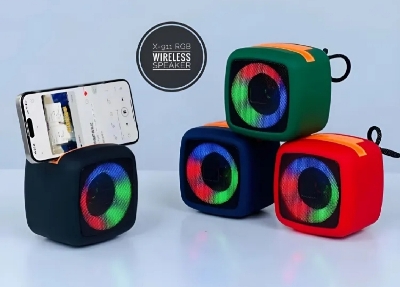 Picture of X-911 Bluetooth 5.0 USB, AUX, TF Card & FM Radio Supported RGB Lighting Speaker