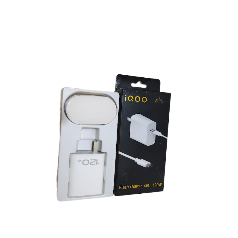 Picture of vivo iQOO Z7 Pro / Vivo T2 Pro 5g / Vivo S17e Flash Charger Power Adapter,IQOO Charger V12066LOAO FlashCharger Cesan Type C Untuk vivo iQOO Z7 Pro / Vivo T2 Pro 5g / Vivo S17e