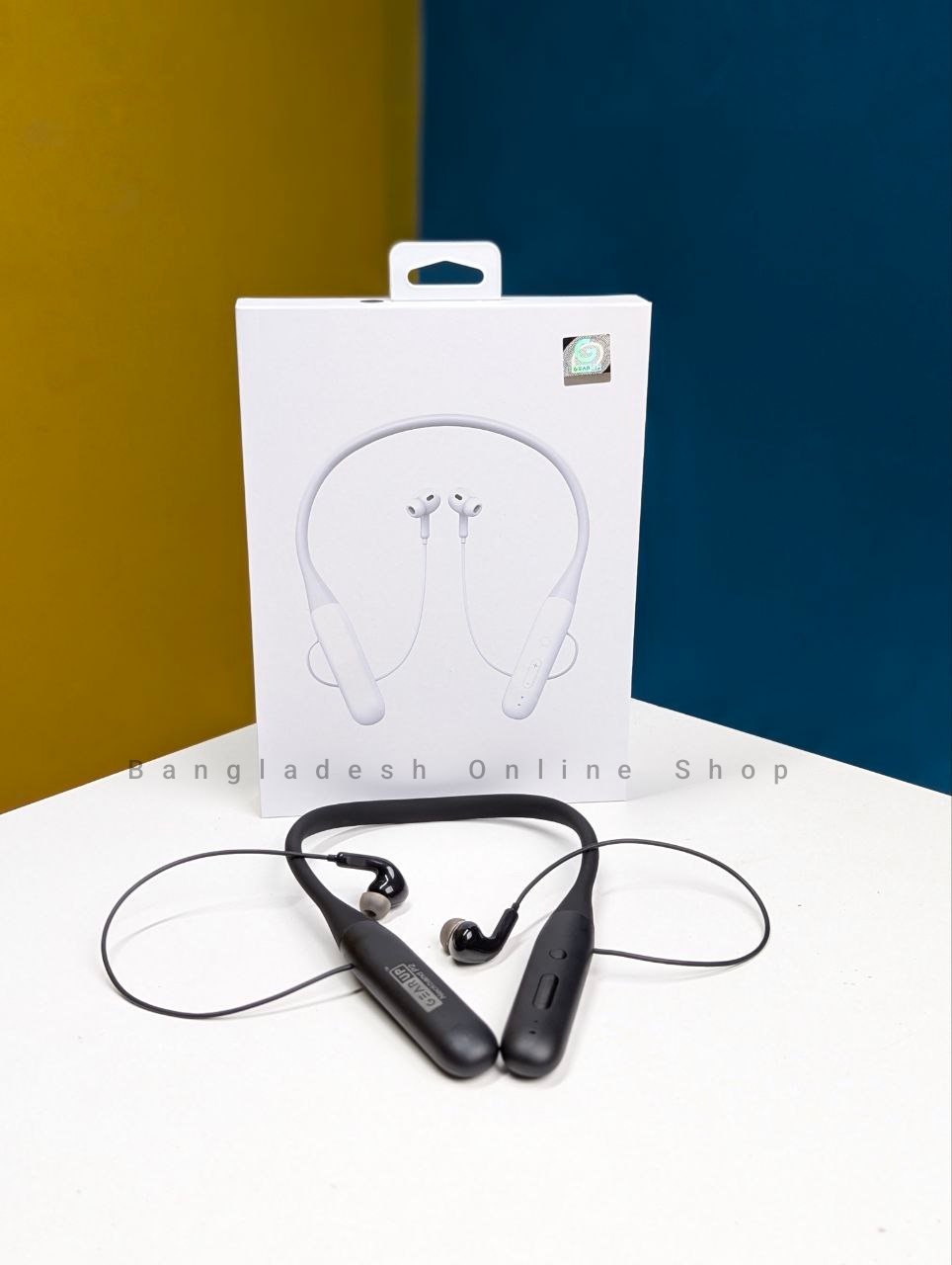 Picture of "GearUP Neckband P2 Wireless Bluetooth Earphones with HD Sound & Long Battery Life"