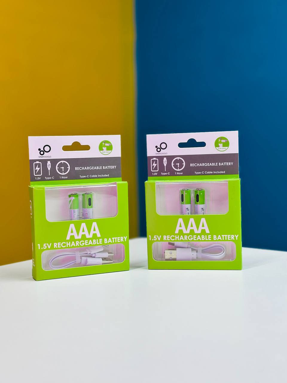 Picture of SmarToools RB20 AAA 1.5V 750 mWh Rechargeable Battery (2 Pcs Set)