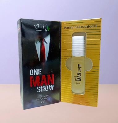 Picture of One Man Show Alif Attar Long Lasting Roll On Non Alcoholic 8ml