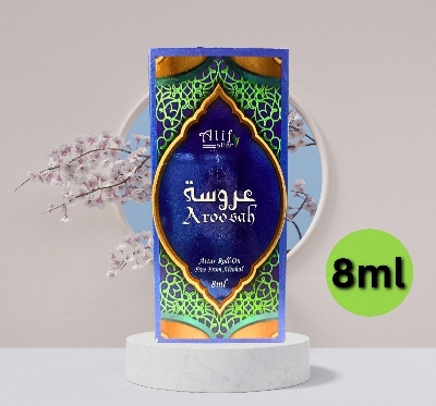 Picture of Aroosha Attar 8ml Roll On And Very Long Lasting Fragrance Oil By Alif Attar.