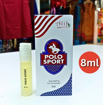 Picture of Polo Sport attar by Alif (Alif new collection) 8 ml roll on long lasting fragrance