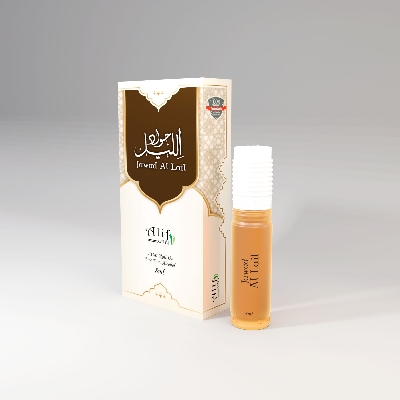 Picture of Jawad Al Lail By Alif Attar Long Lasting Roll On Non Alcoholic Perfume - 8ml