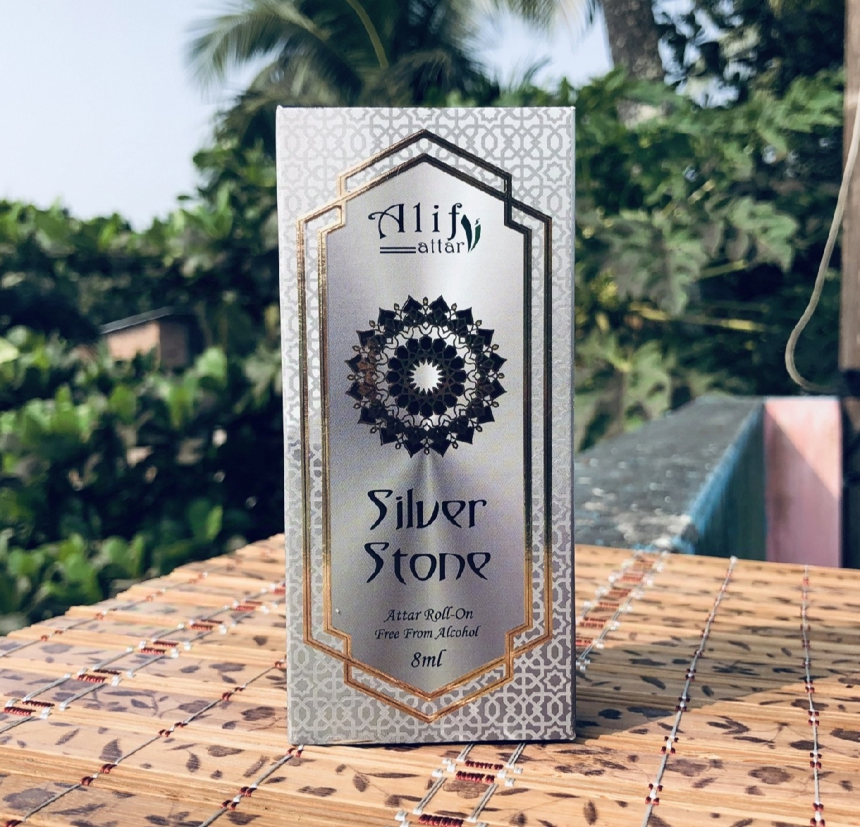 Picture of Alif SILVER STONE Attar Non-Alcoholic High-Quality Perfume Oil 8ml Roll-On
