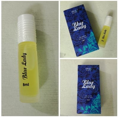Picture of Blue Lady Attar by Alif Long lasting good Fragrance 8ml
