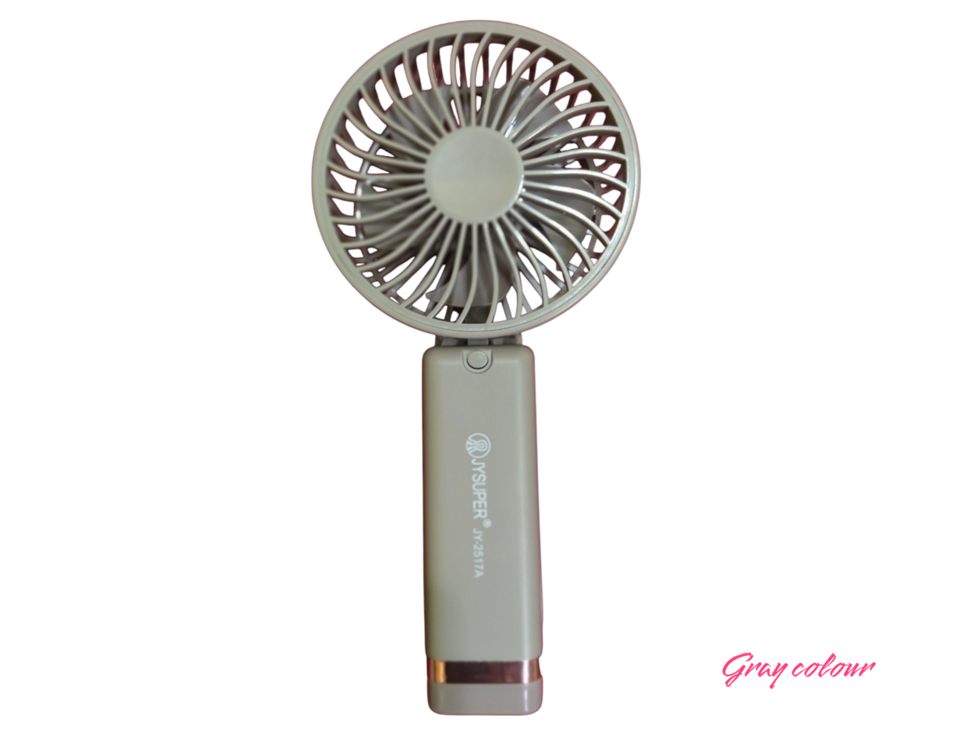 Picture of Jysuper jy-2517A Mini Fan | Portable USB Rechargeable Table Fan | Silent & Powerful Airflow | Best for Home, Office & Travel with premium Box