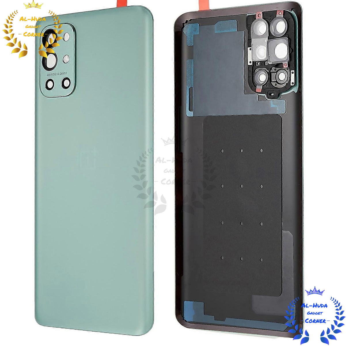 Picture of Original For OnePlus 9R 5G Battery Cover Door Back Housing Rear Case For OnePlus 9R 5G Battery Door Replacement Parts+Camera Lens