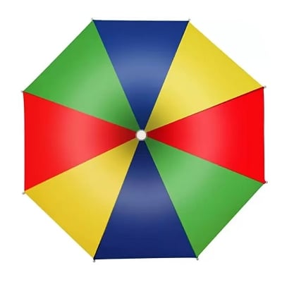 Picture of Head Umbrella Hat For Kids And Adults, Hands Free Umbrella Clear For Rain Sunny Golf - Umbrella